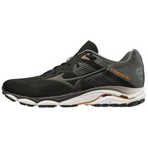 Mizuno Wave Inspire 16 Mens Running Shoes Canada - Black